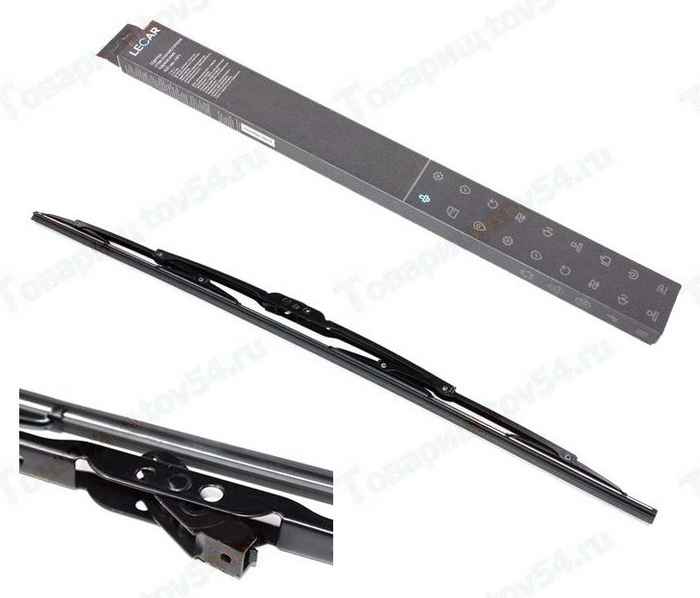 Щетка стеклоочистителя каркасная 450мм 18', 1 сменный адаптер <b>LECAR-0000508-01</b> - изображение Щетка стеклоочистителя каркасная 450мм 18', 1 сменный адаптер <b>LECAR-0000508-01</b> - изображение