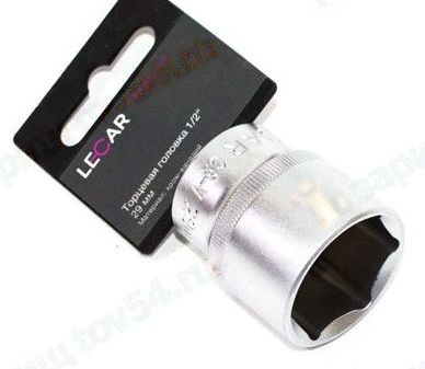 Торцевая головка 1/2' 29мм хром-ванадий <b>LECAR-0004612-14</b> - изображение