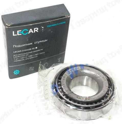 Подшипник ступицы ВАЗ 2101 (7805) большой <b>LECAR-0100226-02</b> - изображение
