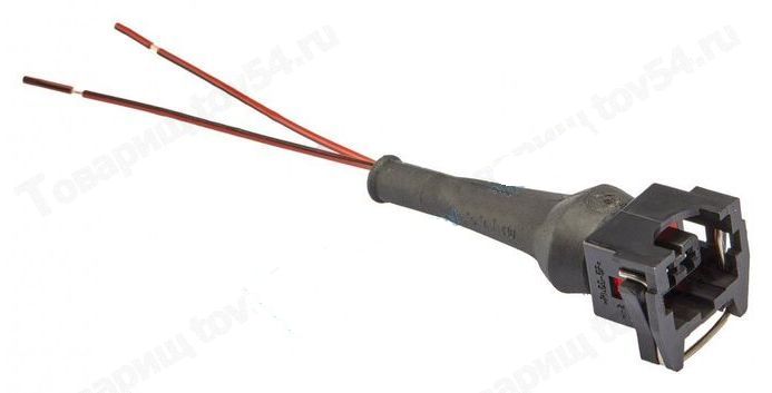 Колодка датчика детонации ВАЗ 2 конт., датч темп. ох/жид., воздуха, зад/хода, форсунки ГАЗ <b>LECAR-0100707-03</b> - изображение