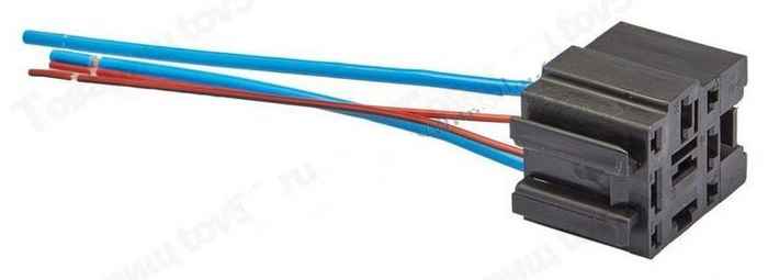 Колодка реле ВАЗ 2110 4 провода <b>LECAR-0108107-03</b> - изображение