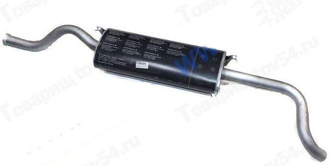 Глушитель ВАЗ 2115 <b>LECAR 011032702</b> - изображение