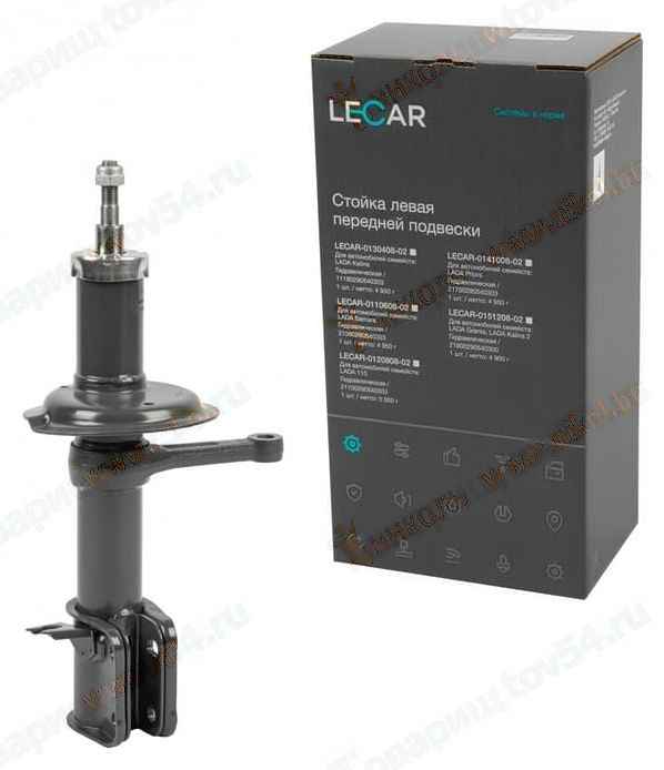 Амортизатор ВАЗ 2108 стойка передняя левая <b>LECAR011060802</b> - изображение