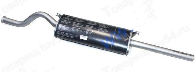 Глушитель ВАЗ 21099 <b>LECAR 011102702</b> - изображение