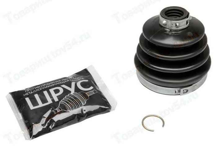 Пыльник ШРУС ВАЗ 2108 внутренний (+2 хомута, смазка) <b>LECAR011122502</b> - изображение