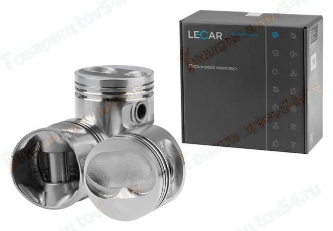 Поршни ВАЗ 21083 (82,8) группа A (с пальцами) <b>LECAR011642002</b> - изображение