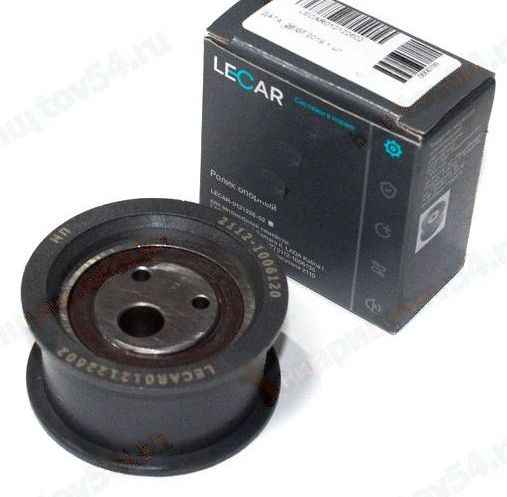 Ролик натяжителя ВАЗ 2112 16 клап. натяжной <b>LECAR-0121226-02</b> - изображение