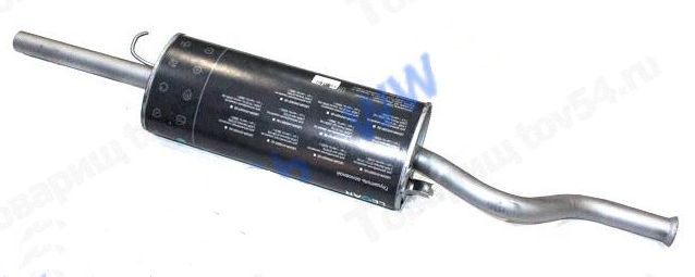 Глушитель ВАЗ 2112 (до 2008г.) <b>LECAR 012122702</b> - изображение Глушитель ВАЗ 2112 (до 2008г.) <b>LECAR 012122702</b> - изображение
