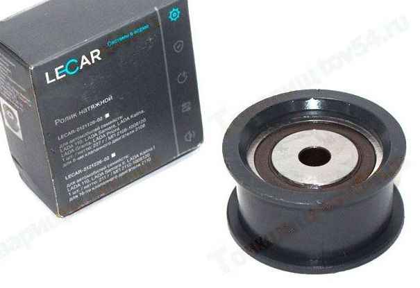 Ролик натяжителя ВАЗ 2112 (Приора 16 клап.) опорный <b>LECAR-0121326-02</b> - изображение