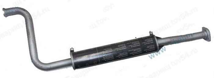 Резонатор ВАЗ 21102 под катализатор <b>LECAR012292702</b> - изображение Резонатор ВАЗ 21102 под катализатор <b>LECAR012292702</b> - изображение