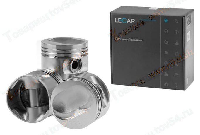 Поршень ВАЗ 2110 (82,4) группа A (с пальцами) <b>LECAR012692002</b> - изображение Поршень ВАЗ 2110 (82,4) группа A (с пальцами) <b>LECAR012692002</b> - изображение