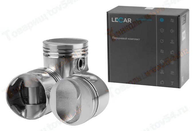 Поршни ВАЗ 2110 (82,4) группа E (с пальцами) <b>LECAR012712002</b> - изображение