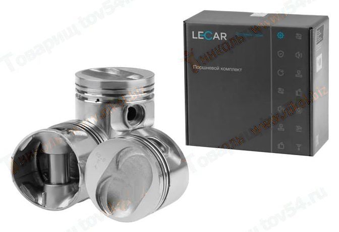 Поршни ВАЗ 2110 (82,8) группа E (с пальцами) <b>LECAR012742002</b> - изображение