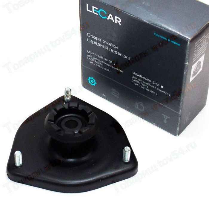 Опора передней стойки ВАЗ 1118 Калина без подшипника <b>LECAR-0130113-02</b> - изображение