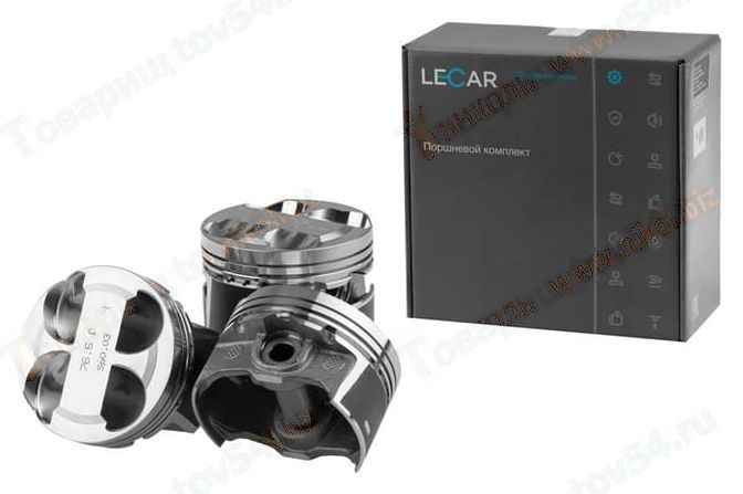 Поршни ВАЗ 11194 (76,5) группа D (с пальцами) <b>LECAR013043002</b> - изображение