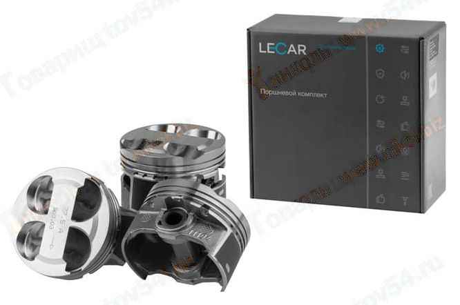 Поршни ВАЗ 11194 (77,5) группа A (с пальцами) <b>LECAR013113002</b> - изображение