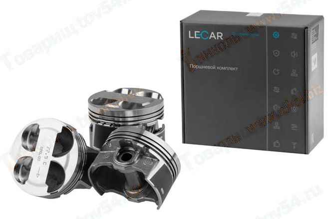 Поршни ВАЗ 11194 (77,5) группа C (с пальцами) <b>LECAR013133002</b> - изображение