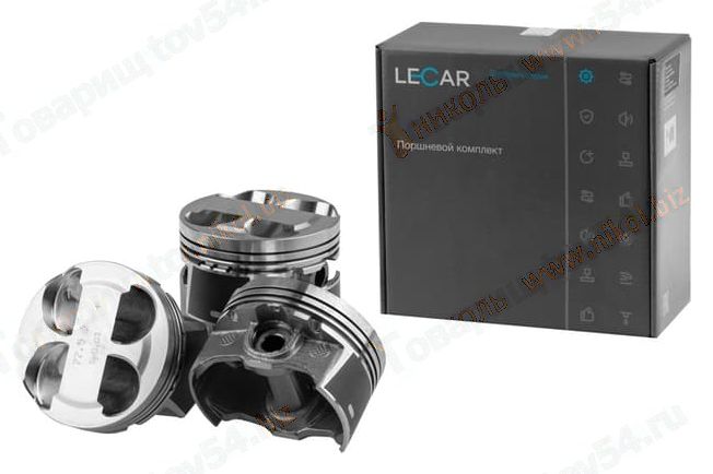 Поршни ВАЗ 11194 (77,5) группа D (с пальцами) <b>LECAR013143002</b> - изображение