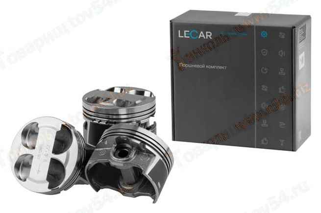 Поршни ВАЗ 11194 (77,5) группа E (с пальцами) <b>LECAR013153002</b> - изображение