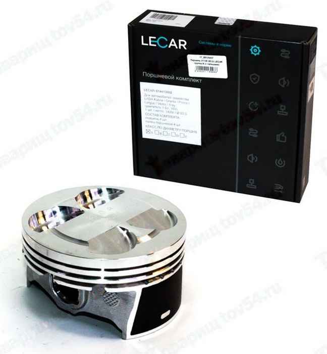Поршень ВАЗ 21126 (83,0) группа А с пальцами <b>LECAR-0144130-02</b> - изображение