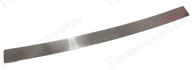 Накладка бампера ВАЗ 2191 заднего лифтбэк (после 2018) 'GRANTA' нерж.сталь <b>LECAR-0151108-08</b> - изображение