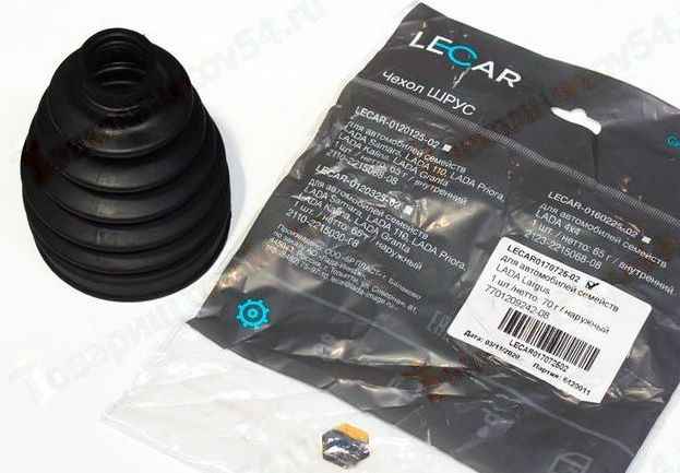 Пыльник ШРУС LADA Largus 16V наружный <b>LECAR-0170725-02</b> - изображение