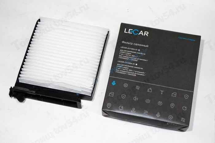 Фильтр салонный LADA Largus, Renault Logan 8450104100 <b>LECAR LECAR017190401</b> - изображение