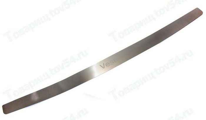 Накладка бампера 2180 задн. 'VESTA' нерж.сталь <b>LECAR-0180108-08</b> - изображение