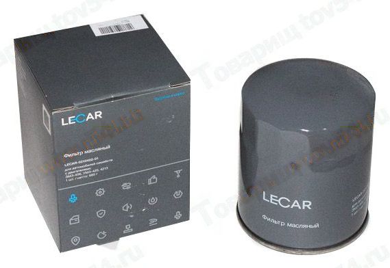 Фильтр масляный Газ дв.406 <b>LECAR LECAR021040201</b> - изображение