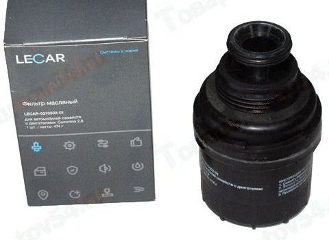 Фильтр масляный Газ дв.Cummins <b>LECAR LECAR021050201</b> - изображение Фильтр масляный Газ дв.Cummins <b>LECAR LECAR021050201</b> - изображение