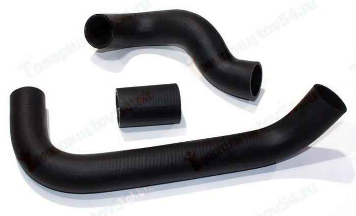 Патрубок радиатора У*З 3162 ( 3шт) <b>LECAR-0211418-02</b> - изображение