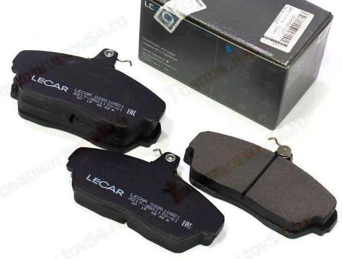 Колодки тормозные передние Газ-2217 <b>LECAR LECAR022010501</b> - изображение Колодки тормозные передние Газ-2217 <b>LECAR LECAR022010501</b> - изображение