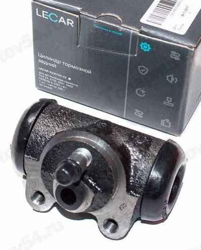 Цилиндр тормозной зад. Газ 24/3302 (d 12мм) до 2001 г.в. <b>LECAR-0230605-02</b> - изображение