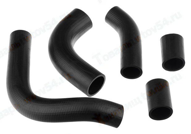 Патрубки радиатора Газ 3110 ЗМЗ-402 (5шт) <b>LECAR-0240318-02</b> - изображение Патрубки радиатора Газ 3110 ЗМЗ-402 (5шт) <b>LECAR-0240318-02</b> - изображение