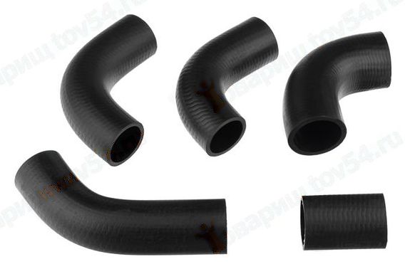 Патрубки радиатора Газ 3302 ЗМЗ-405 (5шт) <b>LECAR-0240418-02</b> - изображение