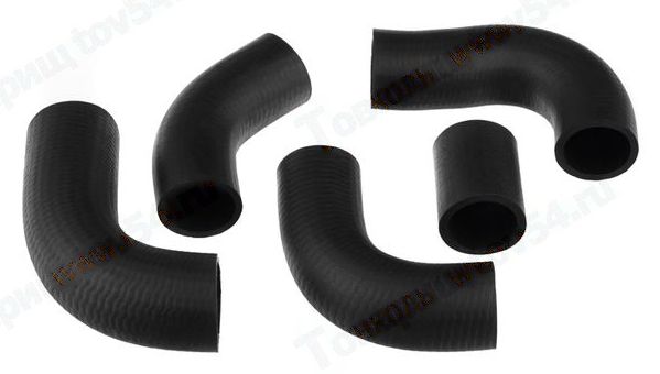 Патрубки радиатора Газ 3302 ЗМЗ-406 (5шт) <b>LECAR-0240518-02</b> - изображение Патрубки радиатора Газ 3302 ЗМЗ-406 (5шт) <b>LECAR-0240518-02</b> - изображение