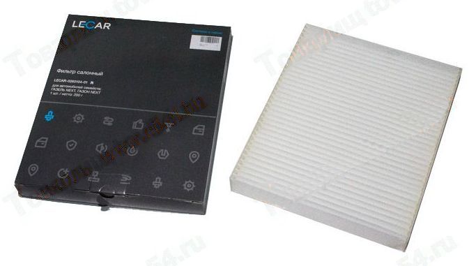 Фильтр салонный ГАЗель NEXT <b>LECAR026010401</b> - изображение