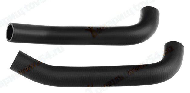 Патрубки радиатора Газ 3302 NEXT дв.EvoTech (2шт) <b>LECAR-0260321-02</b> - изображение