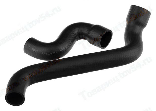Патрубки радиатора ГАЗОН NEXT ЯМЗ-5334 (2шт) <b>LECAR-0260421-02</b> - изображение