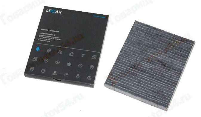 Фильтр салонный У*З Patriot после 2016г с кондиционером угольный <b>LECAR031080401</b> - изображение