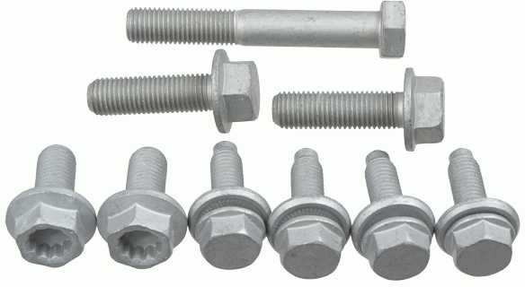 Комплект крепежа подвески SKODA OCTAVIA (1Z) <b>LEMFORDER 3890601</b> - изображение