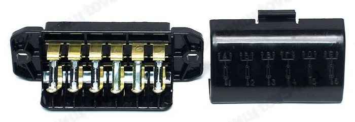 Блок предохранителей ВАЗ 2106 малый <b>ЛЭТЗ ПР 120</b> - изображение