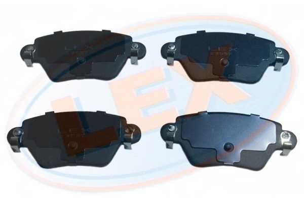 Колодки тормозные <b>LEX 23557</b> - изображение