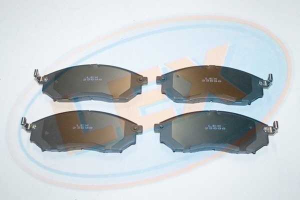 Колодки тормозные передние <b>LEX 23698</b> - изображение Колодки тормозные передние <b>LEX 23698</b> - изображение