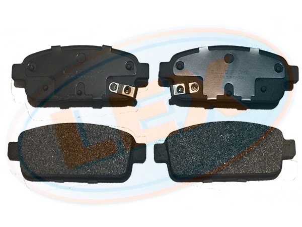 Колодки тормозные дисковые задние <b>LEX 25096</b> - изображение