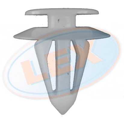 Клипса обшивки двери белая <b>LEX WW-0280</b> - изображение Клипса обшивки двери белая <b>LEX WW-0280</b> - изображение
