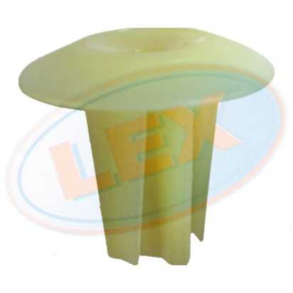 Пистон пластиковый внутренний желтый 12x19x22 <b>LEX WW-0545</b> - изображение
