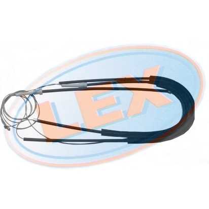 Тросик стеклоподъемника левый-правый передний <b>LEX WW-8034</b> - изображение