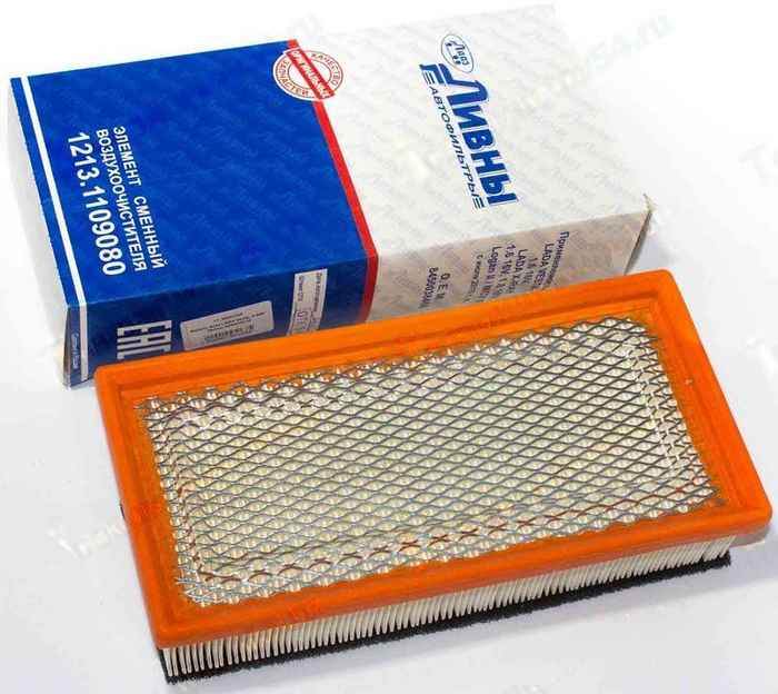 Фильтр воздушный LADA Vesta, X-RAY <b>ЛИВНЫ 1213.1109080</b> 8450033130 - изображение Фильтр воздушный LADA Vesta, X-RAY <b>ЛИВНЫ 1213.1109080</b> 8450033130 - изображение