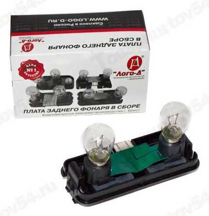 Плата заднего фонаря ВАЗ ВАЗ 2110 стоп с лампами <b>Лого-Д 2110-3716292</b> - изображение